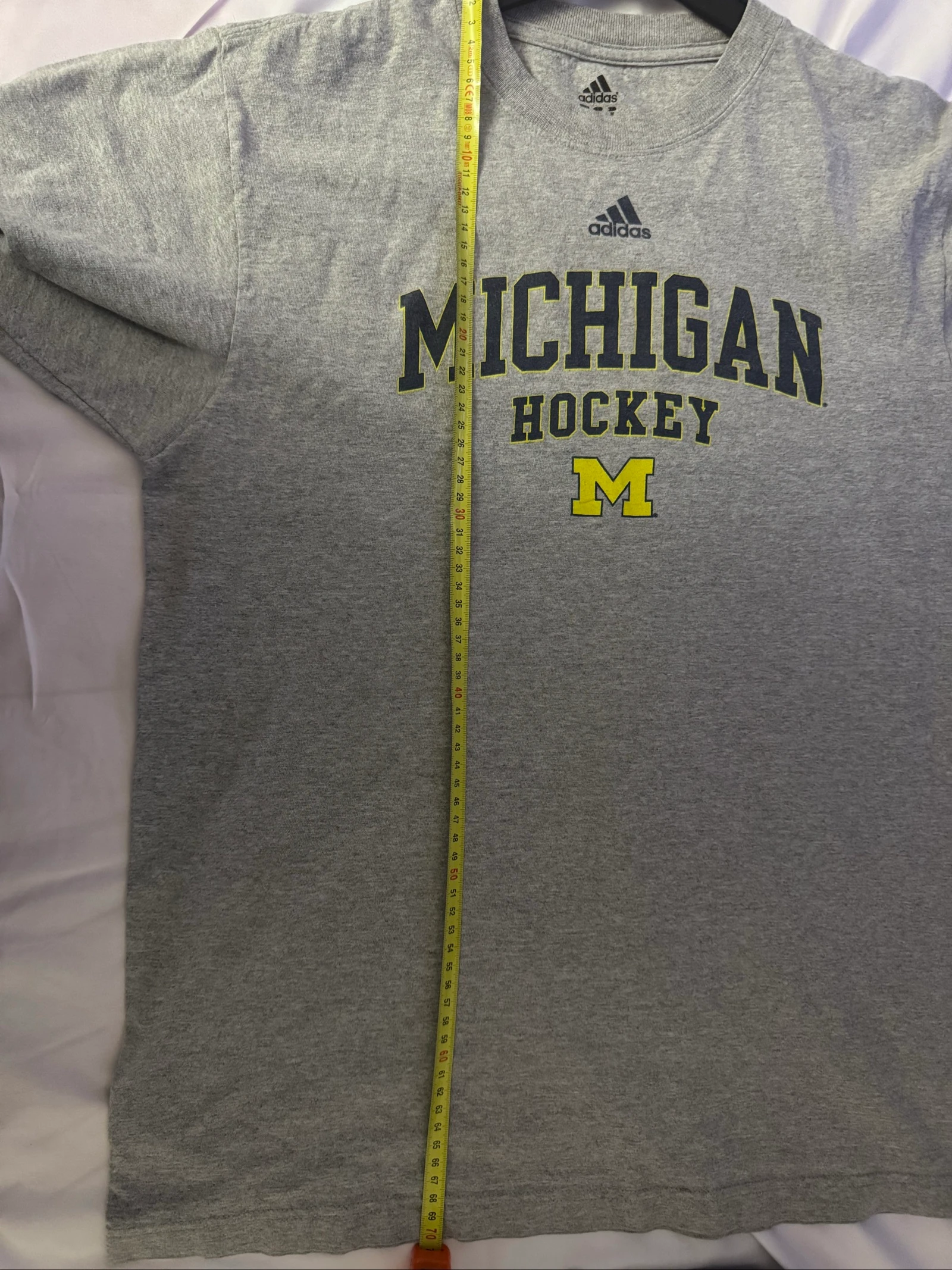 Adidas Michigan Hockey Grijs T-shirt – photo 3